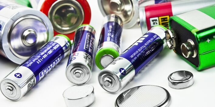 Alte Batterien