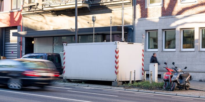 Eine Luftmessstation