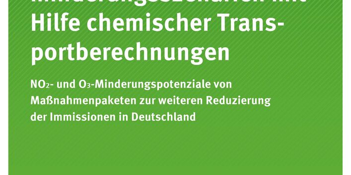 Cover Texte 62/2013 Bewertung von Emissionsminderungsszenarien mit Hilfe chemischer Transportberechnungen: NO2- und O3-Minderungspotenziale von Maßnahmepaketen zur weiteren Reduzierung der Immissionen in Deutschland