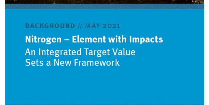 Pflanze in einem Erdhaufen, chemische Symbole 