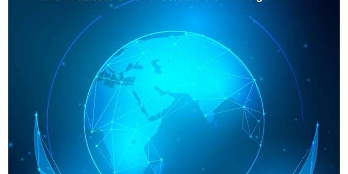 Grafik, digitale Darstellung der Erde