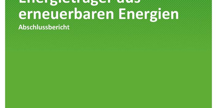 Titelblatt TEXTE 2020 68 Systemvergleich speicherbarer Energieträger aus erneuerbaren Energien