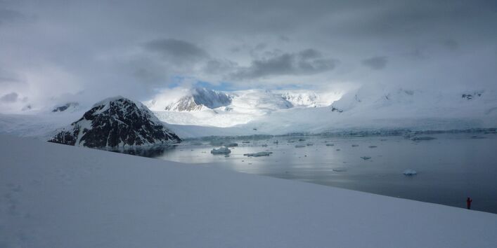 Weather conditions can change very suddenly in Antarctica.
