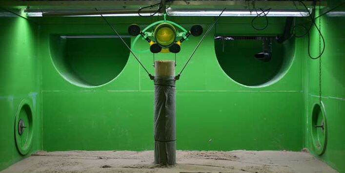 Fließwasser-Simulationsanlage