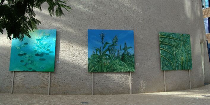 Gemälde von Planzen