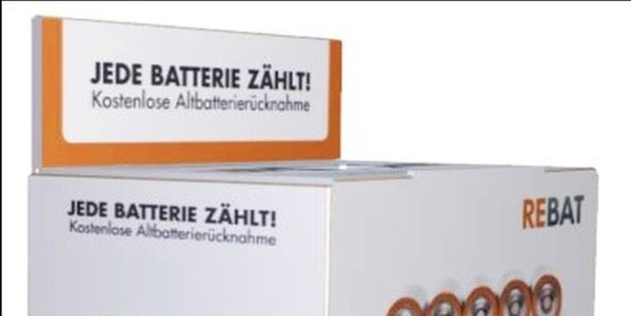 CCR-Rebat-Batterien-Sammelbox für Altbatterien