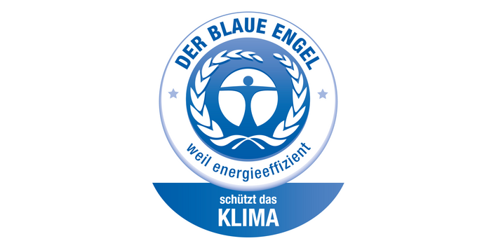 Label "Blauer Engel für Staubsauger"