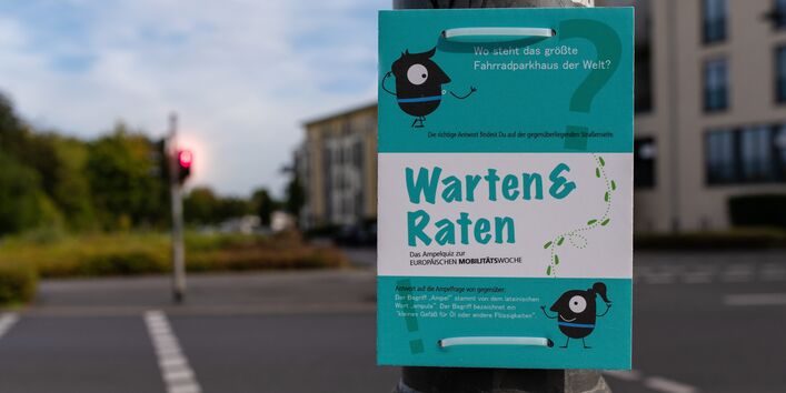 Foto Ampel mit Ampelquiz