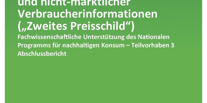 Cover der Publikation TEXTE 187/2020 Umweltkosten von Konsumgütern als Ansatzpunkt zur Verbesserung marktlicher und nicht-marktlicher Verbraucherinformationen
