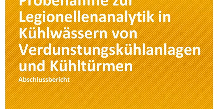 Cover der Publikation Umwelt & Gesundheit 05/2020 Inaktivierung von Bioziden bei der Probenahme zur Legionellenanalytik in Kühlwässern von Verdunstungskühlanlagen und Kühltürmen