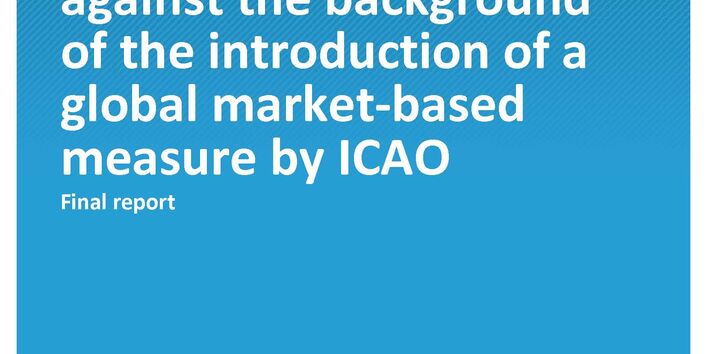 Cover of publication Climate Change 42/2020 Further development of the EU ETS for aviation against the background of the introduction of a global market-based measure by ICAO