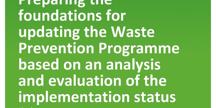 Cover of publication TEXTE 204/2020 Updating the Waste Prevention Programme: Preparing the foundations for updating the Waste Prevention Programme based on an analysis and evaluation of the implementation status