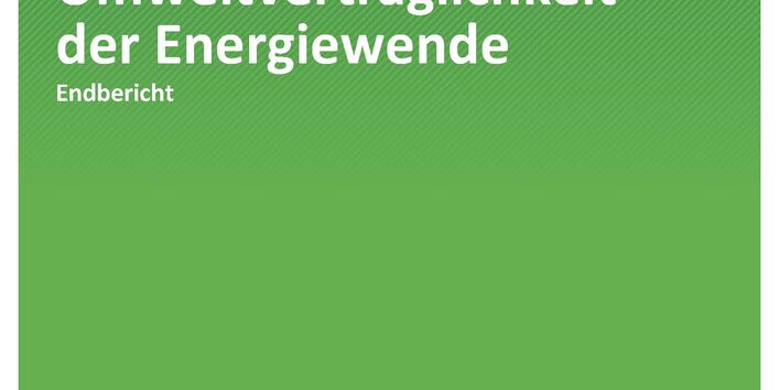Cover der Publikation TEXTE 222/2020 Ableitung eines Indikatorensets zur Umweltverträglichkeit der Energiewende