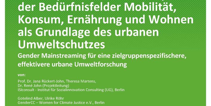 Cover der Publikation TEXTE 238/2020 Vorlaufforschung: Interdependente Genderaspekte der Bedürfnisfelder Mobilität, Konsum, Ernährung und Wohnen als Grundlage des urbanen Umweltschutzes: Gender Mainstreaming für eine zielgruppenspezifischere, effektivere urbane Umweltforschung