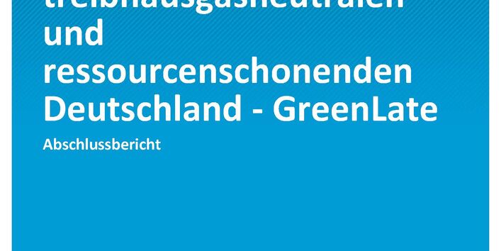 Cover der Publikation Climate Change 02/2020 Transformationsprozess zum treibhausgasneutralen und ressourcenschonenden Deutschland - GreenLate