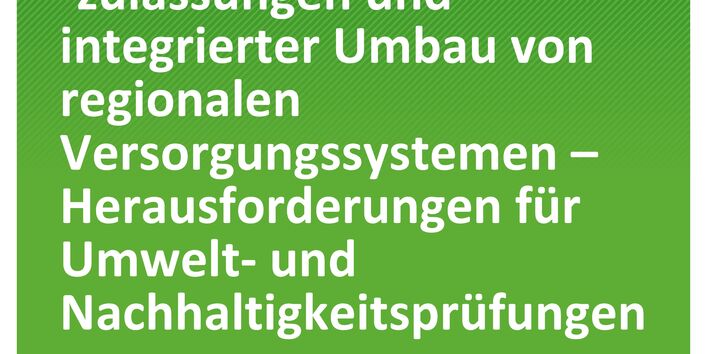 Cover der Publikation TEXTE 21/2021 Gebündelte Infrastrukturplanungen und -zulassungen und integrierter Umbau von regionalen Versorgungssystemen - Herausforderungen für Umwelt- und Nachhaltigkeitsprüfungen INTEGRIS