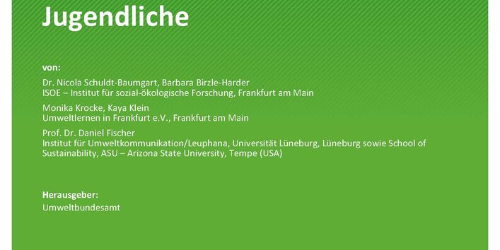 Titelseite der Publikation TEXTE 58/2021 Umweltzeichen Blauer Engel – Kommunikation für Kinder und Jugendliche