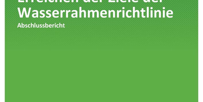 Titelseite der Publikation TEXTE 72/2021 Potenziale anderer Rechtsbereiche zum Erreichen der Ziele der Wasserrahmenrichtlinie