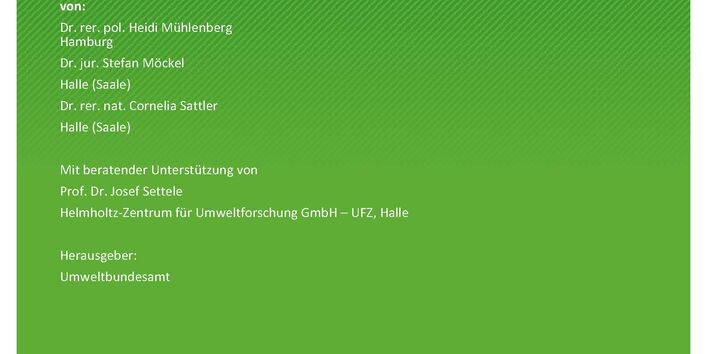 Titelseite der Publikation TEXTE 49/2021 Regelungen zur Anwendung von Pestiziden in Schutzgebieten