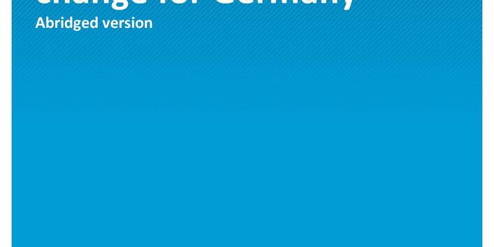 Cover of publication Climate Change 03/2021 The transnational impacts of global climate change for Germany 