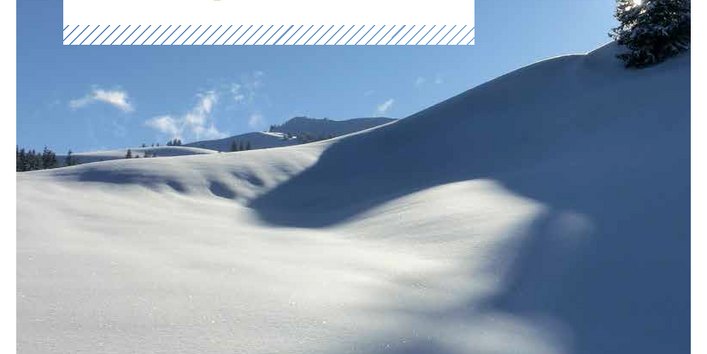 Titelseite der Fachbroschüre "Tourismus und Klimawandel – Übersicht über Daten, Studien und Werkzeuge"