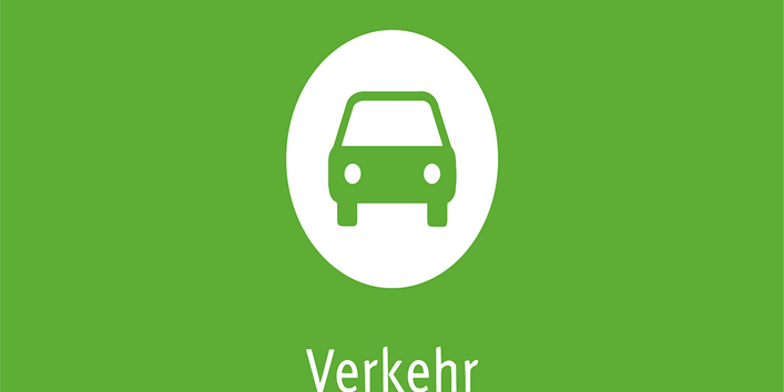 Einstiegskachel Umweltzustand und Trends, Verkehr