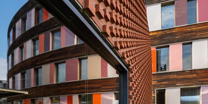 Das Hauptgebäude des Umweltbundesamtes in Dessau-Roßlau 