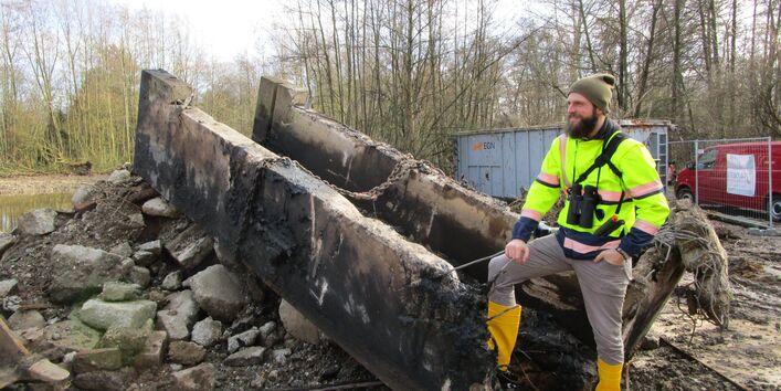 Wettbewerb Blauer Kompass stellt seine Bewerber vor, damit abgestimmt werden kann, welches Projekt gewinnt. Hier das Projekt der Stadt Mönchengladbach: Artenschutz meets Baustelle.