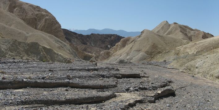 Geröllwüste - Zabriski Point USA