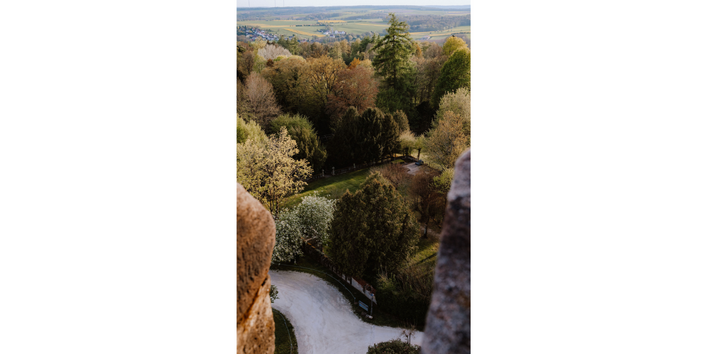 Entsiegelte Parkwege Schlosspark Hohenstein, Quelle: Oskar-Hacker-Stiftung