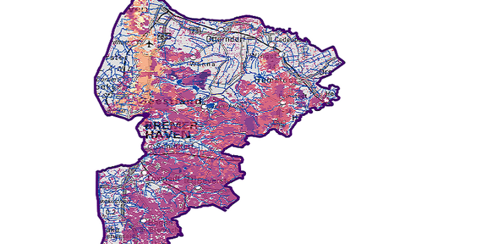Gefahren durch Trockenheit und Dürre im Vulnerabilitätskartendienst