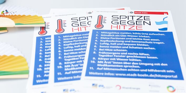 Tipps zur Hitzeprävention 