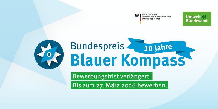  Blauer Kompass: Bewerbungsfrist verlängert bis zum 27. März 2026