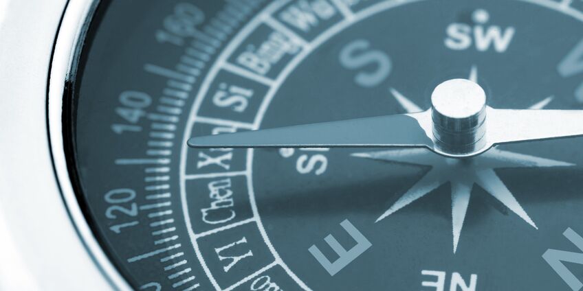 Detailed image of a compass
